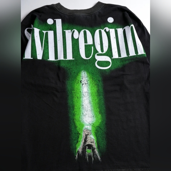 Civil Regime Star Wars Concrete "Green Crystal" 199X Oversized Tee - Picture 9 of 11